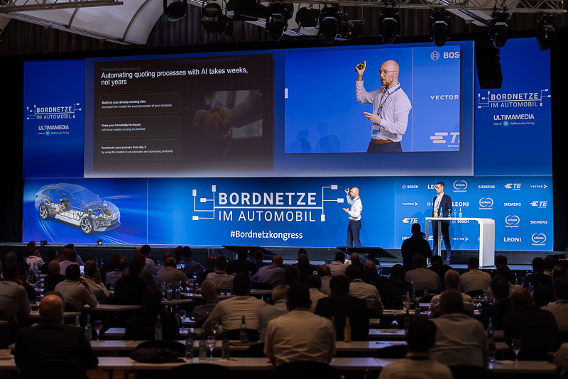 Eisbach on stage at Bordnetze im Automobil